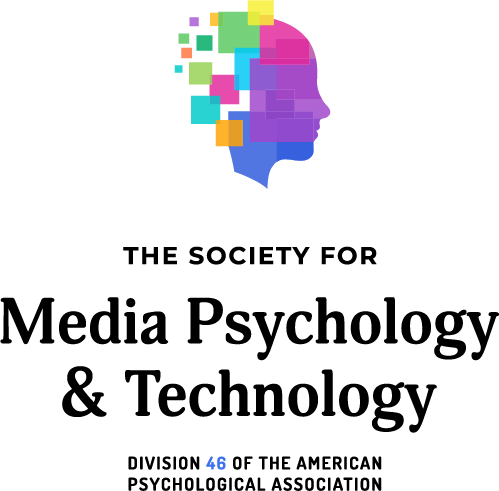 The Society for Media Psychology and Technology (Division 46 of the American Psychological Association) logo